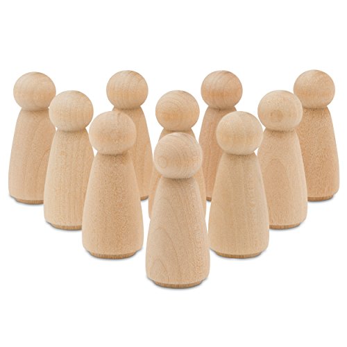 【中古】【未使用・未開封品】Woodpeckers 未仕上げの人形ボディエンジェル人形 (2インチ) Pack of 100 Angels-2"-100