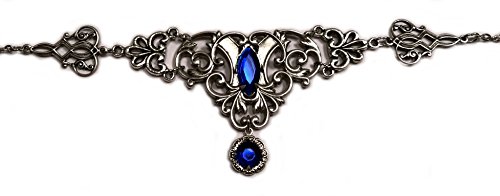 【中古】【未使用・未開封品】ケルトフィリグリーヘッドピースW/ダークブルーストーン