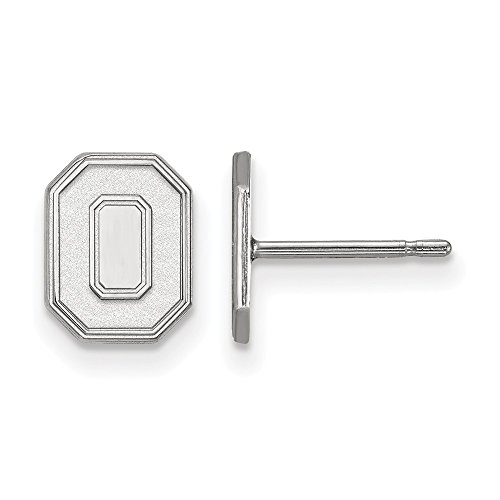 【中古】【未使用・未開封品】オハイオ州状態Extra Small ( 3?/ 8インチ)ポストイヤリング( 10?Kホワイトゴールド)【メーカー名】【メーカー型番】【ブランド名】Logo Art 時計・ジュエリー, 時計・ジュエリー, 時計...