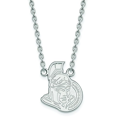 【中古】【未使用・未開封品】オタワ上院議員 ラージ(3/4インチ)ペンダント ネックレス付き(スターリングシルバー)