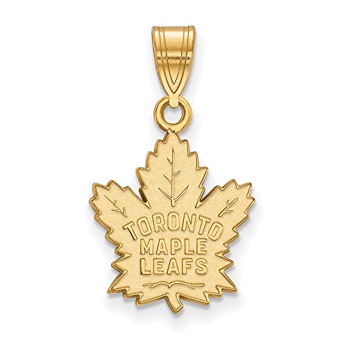 Other - 【中古】【未使用・未開封品】Toronto Maple Leafs Medium ( 5?/ 8インチ)ペンダント( 14?Kイエローゴールド)