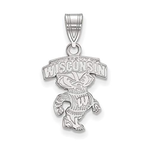 【中古】【未使用・未開封品】ウィスコンシンMedium ( 5?/ 8インチ)ペンダント( 14?Kホワイトゴールド)