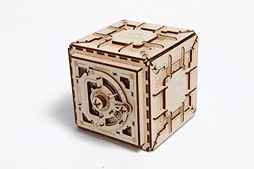 【中古】【未使用・未開封品】Ugears ユーギアーズ 金庫 木のおもちゃ 自分で組み立てて動く3D パズル 70011 [並行輸入品]