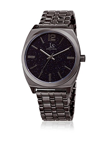 楽天AJIMURA-SHOP【中古】【未使用・未開封品】Joshua & Sons JX122 メンズステンレススチールブレスレットウォッチ - 光沢サンドストーンダイヤル デザイナーチェーンリンクストラップ トノー