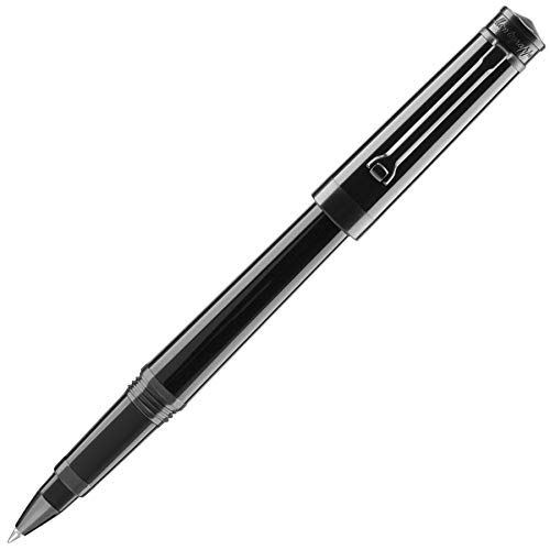 Montegrappa Parolaステルスブラックローラーボールiswotrlc