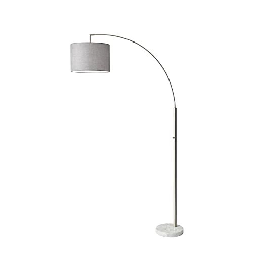 【中古】【未使用・未開封品】Adesso Bowery 円弧フロアランプ Arc Lamp 73.5h 4249-22 1