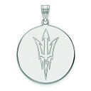 【中古】【未使用・未開封品】Arizona State Extra Large (1インチ)ディスクペンダント(Sterling Sliver)