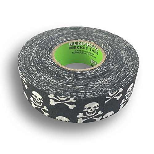 Renfrew Scapaテープ、パターン化クロスHockeyテープ、1?" Wide (パターンChoice) ブラック
