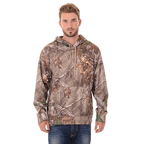 Jacket - 【中古】【未使用・未開封品】Realtree メンズ パフォーマンスカモフラージュ プルオーバーフリース M