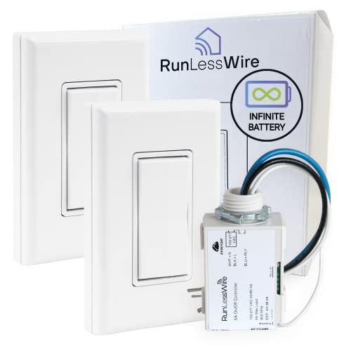 【中古】【未使用・未開封品】RunLessWire 3ウェイワイヤレススイッチキット 自動電源ロッカースイッチ ワイヤーなしライトコントロールキット ajimura4861-11785385 AJIMURA-SHOP パッケージ画像
