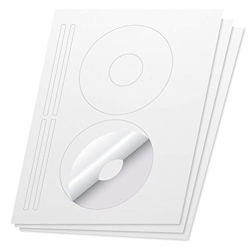 OfficeSmartLabels LWS、LWC、LME、LNE、LAV&LST Parent ラベル CD- DVD Full Face | 150 Sheets