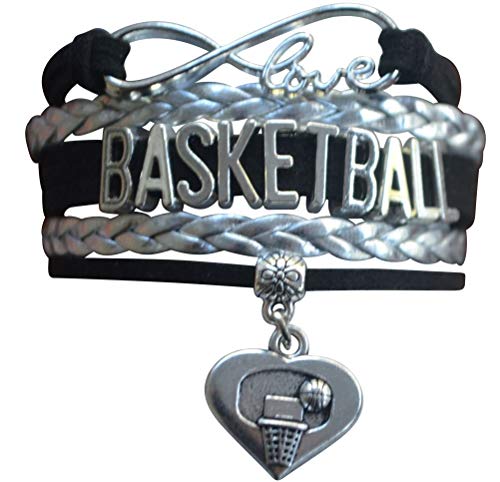 【中古】【未使用・未開封品】Infinity Collection バスケットボールブレスレット-チャームブレスレット- バスケットボールバスケットボールのジュエリー女の子s-完璧なギフト