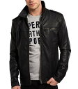 【中古】【未使用・未開封品】Leather Junction OUTERWEAR メンズ US サイズ: XS カラー: ブラック