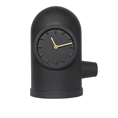 【中古】【未使用・未開封品】Leff Amsterdam ベーステーブルクロック - ブラック
