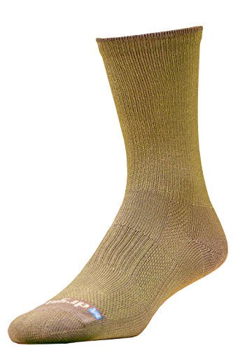 【中古】【未使用・未開封品】Drymax Liteハイキングクルー、セージグリーンソックス