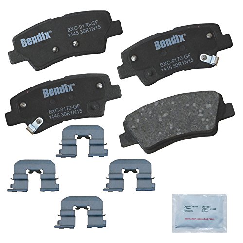 Rakuten - 【中古】【未使用・未開封品】Bendix プレミアム 銅不使用 CFC1445 プレミアム 銅不使用 セラミック ブレーキパッド (後部に取付金具付き)