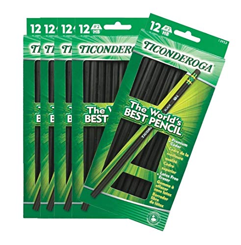 yÁzygpEJiz(Case of 72) - Dixon Ticonderoga Wood-Cased 2 Pencils, Case of 72, Black