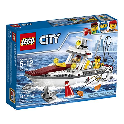 š̤ۡѡ̤ʡLEGO City Great Vehicles Fishing Boat 60147 Building Kit