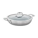 【中古】【未使用・未開封品】ZWILLING Spirit 3-ply 3.8l Stainless Steel Ceramic Nonstick Braiser