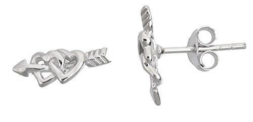 【中古】【未使用・未開封品】スターリングシルバーCupid 's Arrowスタッド