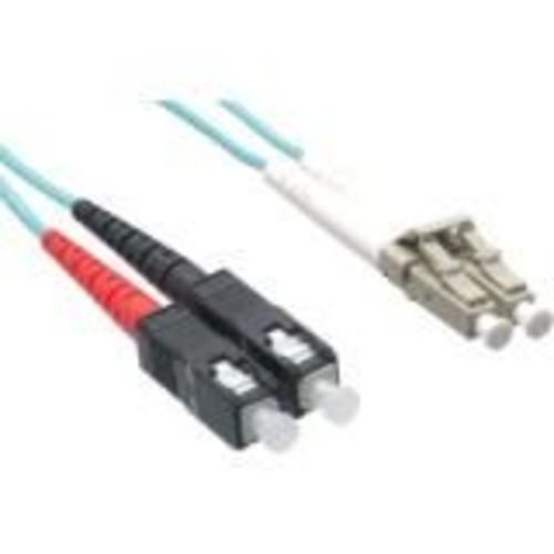 AXIOM LC/SC MULTIMODE DUPLEX OM4 50/125 FIBER OPTIC CABLE 60M