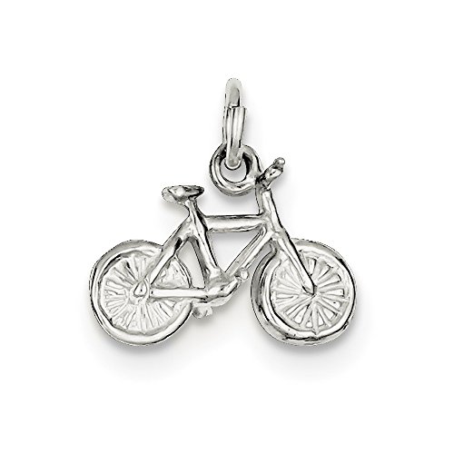 【中古】【未使用・未開封品】スターリングシルバー自転車チャーム