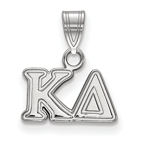 【中古】【未使用・未開封品】LogoArtスターリングシルバーKappa Delta SmallペンダントチェーンIncluded(4.0)
