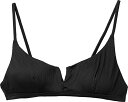 【中古】【未使用・未開封品】RVCA Women 's Coast Sideブラレットビキニトップ カラー: ブラック