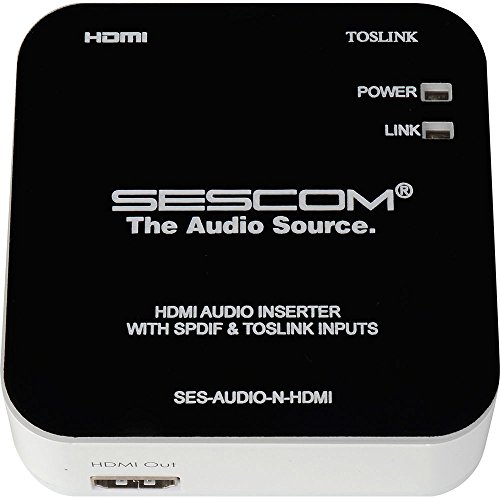 yÁzygpEJizSescom SES-AUDIO-N-HDMI Audio Inserter