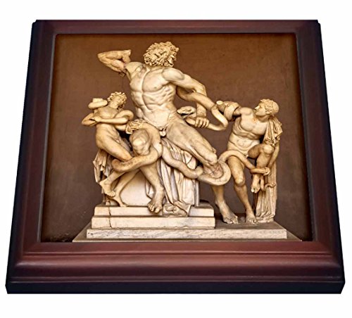 【中古】【未使用・未開封品】3droseカルステンライジンガーイラスト????写真???Laocoonと彼の息子Sculpture???五徳 8 x 8