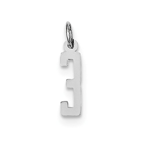 【中古】【未使用・未開封品】スターリングシルバー小さな細長いポリッシュ数3のサムネイル