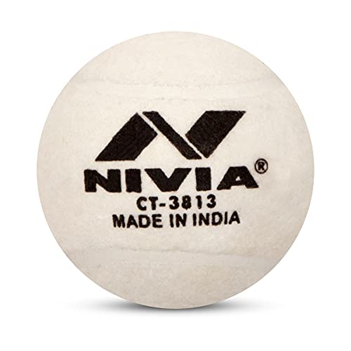 【中古】【未使用・未開封品】Nivia Heavy Tennis Ball Cricket Ball (Pack of 6)