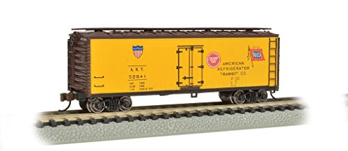 Bachmann Industries Wood Side Reefer American冷蔵庫Transit会社n-scale運送車、40?'