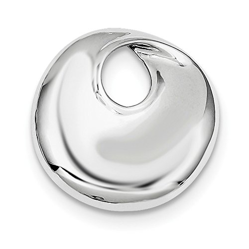 【中古】【未使用・未開封品】スターリングシルバーrhodium-platedcircleスライド