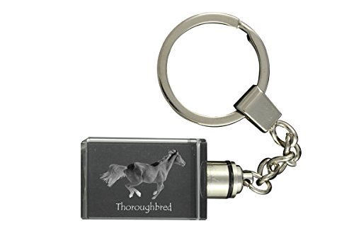 【中古】【未使用・未開封品】Art Dog Ltd.Thoroughbred、ホースクリスタルキーリング、キーチェーン、卓越したギフト