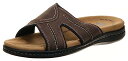 【中古】【未使用・未開封品】Dockers Mens Sunland Casual Slide Sandal Shoe, Dark Brown, 10 M