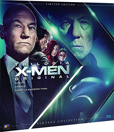 X-Men Trilog?a Original Colecci?n Vintage (Funda Vinilo) Blu-Ray
