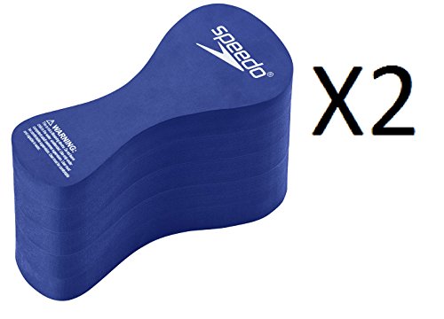 【中古】【未使用・未開封品】Speedo 水泳用ブイ キッズ ジュニアチームスイミング フォームブイ浮き トレーニング支援 青 2個入り