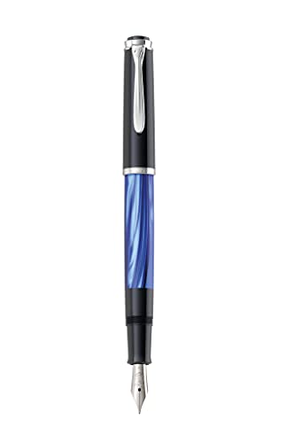 【中古】【未使用・未開封品】Pelikan Classic M205 ピストンフィル 万年筆 ブルーマーブル ペン先 中字 【中古】【未使用・未開封品】Pelikan Classic M205 ピストンフィル 万年筆 ブルーマーブル ペン先 中字
