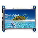 【中古】【未使用・未開封品】Waveshare 4インチ HDMI LCD 抵抗 タッチスクリーン 800x480 HDMIインターフェース IPSスクリーン Raspberry Pi 3 B/2B/B +/B用