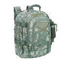 【中古】【未使用・未開封品】ARMYCAMOUSA ミリタリータクティカル バックパック ラージ3日 アーミー MOLLEアサルトリュックサック アウトドア ハイキング キャンプ トレッキ