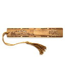 【中古】【未使用・未開封品】Mitercraft グランドテトン国立公園 ワイオミング州彫刻木製しおり タッセル付き カスタマイズ可