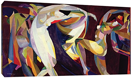 【中古】【未使用・未開封品】Arthur Bowen Davies 「ダンス、1914」 ギャラリーラップキャンバス 06X12