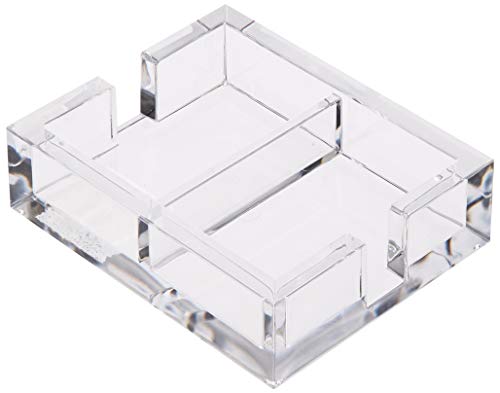 【中古】【未使用 未開封品】Caspari Acrylic Playing Card Holder Holds 2 Caspari Card Decks