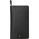 【中古】【未使用・未開封品】Montblanc portafoglio da viaggio 16 scomparti con cerniera Sartori...