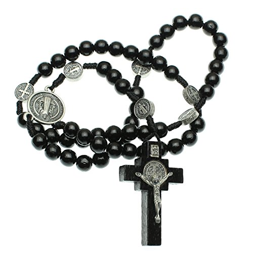 Intercession 聖ベネディクトゥス メンズ 祈祷用 ロザリオネックレス