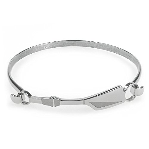 【中古】【未使用・未開封品】ChalkTalkSPORTS ローイングオールステンレススチールバングルブレスレット クルージュエリー ステンレススチール 低刺激性