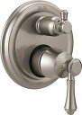 【中古】【未使用・未開封品】DELTA FAUCET T24897-SS ステンレス Cassidy トラディショナル モニター 14シリーズ バルブトリム 3...