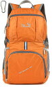 yÁzygpEJizOutlander AEg_[ obNpbN bNTbN Packable Handy Lightweight Travel Hiking Backpack Daypack+Lifetime Warranty (Orang