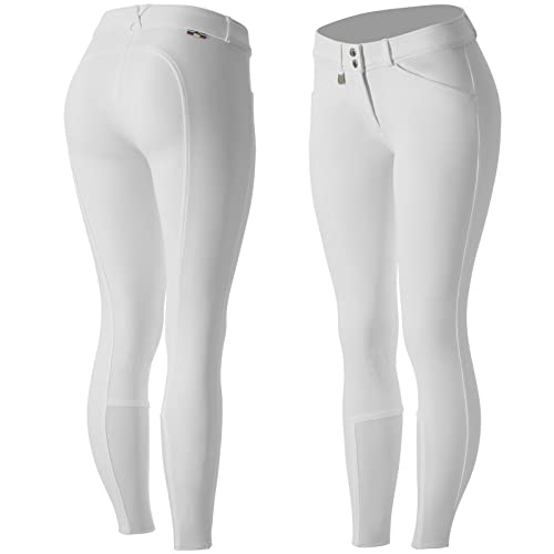 HORZE Women's Grand Prix Knee Patch Breeches - Silicone Patches